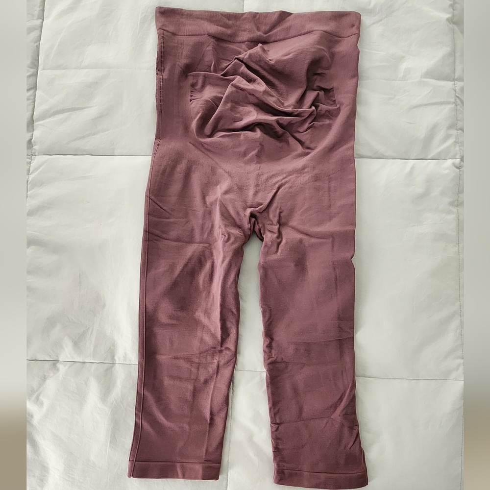 Blanqi everyday maternity belly support capri leggings size M